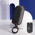 thumbnail image 1 of Car Key Fob Cover Case Protector Alcantara Car Key Fob Case Cover Bag For Honda Accord Insight Civic Odyssey CR-V, 1 of 9