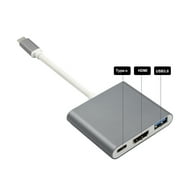 ZEUS 3 in 1 USB 3.1 Type-C to 4K UHD HDMI USB-C Hub Adapter Converter for Macbook
