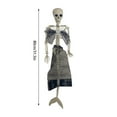 thumbnail image 4 of Autres Décorations d'Halloween Intérieures, Squelette de Sirène Réaliste, Décoration Extérieure d'Halloween, Os de Sirène Articulés Réalistes, Squelettes Terrifiants d'Halloween, Fantômes de Cimetière Réalistes, 4 of 9