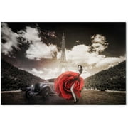 Trademark Fine Art "Tango in Paris" Canvas Art by Erik Brede