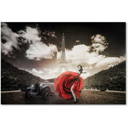 Trademark Fine Art "Tango in Paris" Canvas Art by Erik Brede