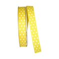 thumbnail image 1 of Reliant Ribbon 5201-640-05K 0.875 in. 50 Yards Grosgrain Confetti Dots Ribbon, Lemon, 1 of 1