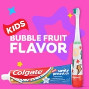 Colgate Kids Cavity Protection Toothpaste, Bubble Fruit, 2.7 oz Tube