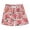 Roses and Stripes Pattern, variant on Kids' Beach Pants Comfortable Swim Trunks Roses and Stripes Pattern Shorts for Pool Vacation and Lounge Wear 2T