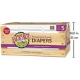thumbnail image 2 of Earth's Best Tendercare Premium Earth Friendly Diapers, Size 5, 88 count, 2 of 3