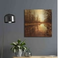 thumbnail image 6 of Luxe Metal Art 'Floating Down The River' by Philippe Sainte-Laudy, Metal Wall Art, 24"x24", 6 of 8