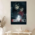 thumbnail image 3 of Resident Evil 2 Remake Poster - Official Art video Game Size 24''x36'' The Orange Shop, 3 of 5