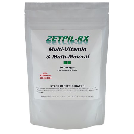 Zetpil MultiVitamin and MultiMineral without Iron Suppositories, 30 Count