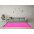 thumbnail image 3 of Ahgly Company Indoor Rectangle Abstract Pink Modern Area Rugs, 8' x 10', 3 of 4