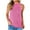 Bright Pink, variant on Women's Casual Racerback Knit Tank Tops Summer Sweater Vest