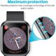 thumbnail image 3 of Protector de pantalla transparente, película protectora completa para Apple Watch 9, 8, 7, 6 SE, 5, 4, 45MM, 41MM, 40MM, 44MM, sin vidrio para iWatch 3, 38MM, 42MM, 3 of 3