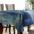 thumbnail image 4 of Yayeee Tablecloths for Rectangular Tables 54 x 72 inch Party Table Cover, Plants and River, 4 of 6