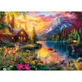 thumbnail image 3 of MasterPieces 1000 Piece Jigsaw Puzzle - Evening Tranquility - Scenic Nature Landscape Puzzle, 3 of 6