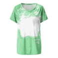 thumbnail image 3 of vdgthytj 2024 Women's Tie-Dyed Gradual T Shirts Summer Trendy Casual Baggy Tops Round Neck Short Sleeve Tunic Blouses, 3 of 6