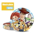 thumbnail image 4 of Suministros de fiesta de Toy Story de cartón, vajilla desechable, plato de papel, taza de globo, mantel para niños, decoraciones para fiesta de cumpleaños, 4 of 4