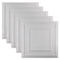 thumbnail image 1 of Great Lakes Tin Milwaukee Matte White 2ft x 2ft Nail Up Ceiling Tiles (5 Pack), 1 of 6
