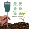 thumbnail image 4 of Medidor de humedad del suelo, medidor de agua para plantas, sensor de humedad para jardín, granja, césped, plantas de interior y exterior., 4 of 8