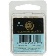 RWS 2193817 Cleaning Pellets .22 Pellet Felt 80 ct.