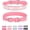 Pink, variant on Mumup Dog Collar for Small Medium Large Dogs，Small Dog Collar for Female Dogs, Bling Girl Dog Collars, Pink Dog Collar, Rhinestone Puppy Collars