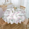 thumbnail image 3 of Flower Boho Vintage Carpet Round Tablecloth Wedding Hotel Table Cover Holiday Dining Table Waterproof Tablecloth, 3 of 6