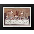 thumbnail image 2 of Mrs. Beeton''s Book of Household Management 18x14 Black Modern Framed Museum Art Print Titled - A Supper Buffet for Ball or Reception, 2 of 5
