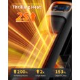 thumbnail image 3 of NFTIGB Space Heaters for Home, 24" 1500W Oscillating Electric Tower Electric Heater with Remote, PTC Ceramic Fast Heating,Black,New, 3 of 6