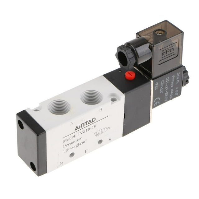 Válvu Solenoide 4V310- Vías 2 Posiciones Aire Neumático 1/4 "BSPT - 1/4 "bspt 24v Gloria Válvulas neumáticas