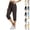 06# Brown, variant on Women's Capri Pants Cargo Capris Travel Hiking Casual Summer Cropped Pants Stretch Quick Dry Water Resistant Sky Blue S