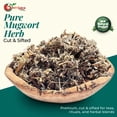 thumbnail image 2 of NY SPICE SHOP Dried Mugwort Herb - 3 Pound - Dry Herbal Leaves Tea Herb - Cut & Sifted, 2 of 7