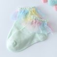 thumbnail image 1 of ITFABS Baby Girls Ankle Short Princess Socks Cotton Lace, 1 of 5