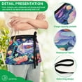 thumbnail image 4 of Yayeee Waist Apron with Pockets for Cooking Waterproof Half Server Aprons, Puprle Ethereal Floral Harmony, 4 of 7