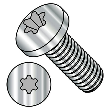

M6-1.0X8 ISO7045 Metric 6 Lobe Pan Head Machine Screw Full Thread 18-8 Stainless Steel (Pack Qty 500) BC-MI68MTP188