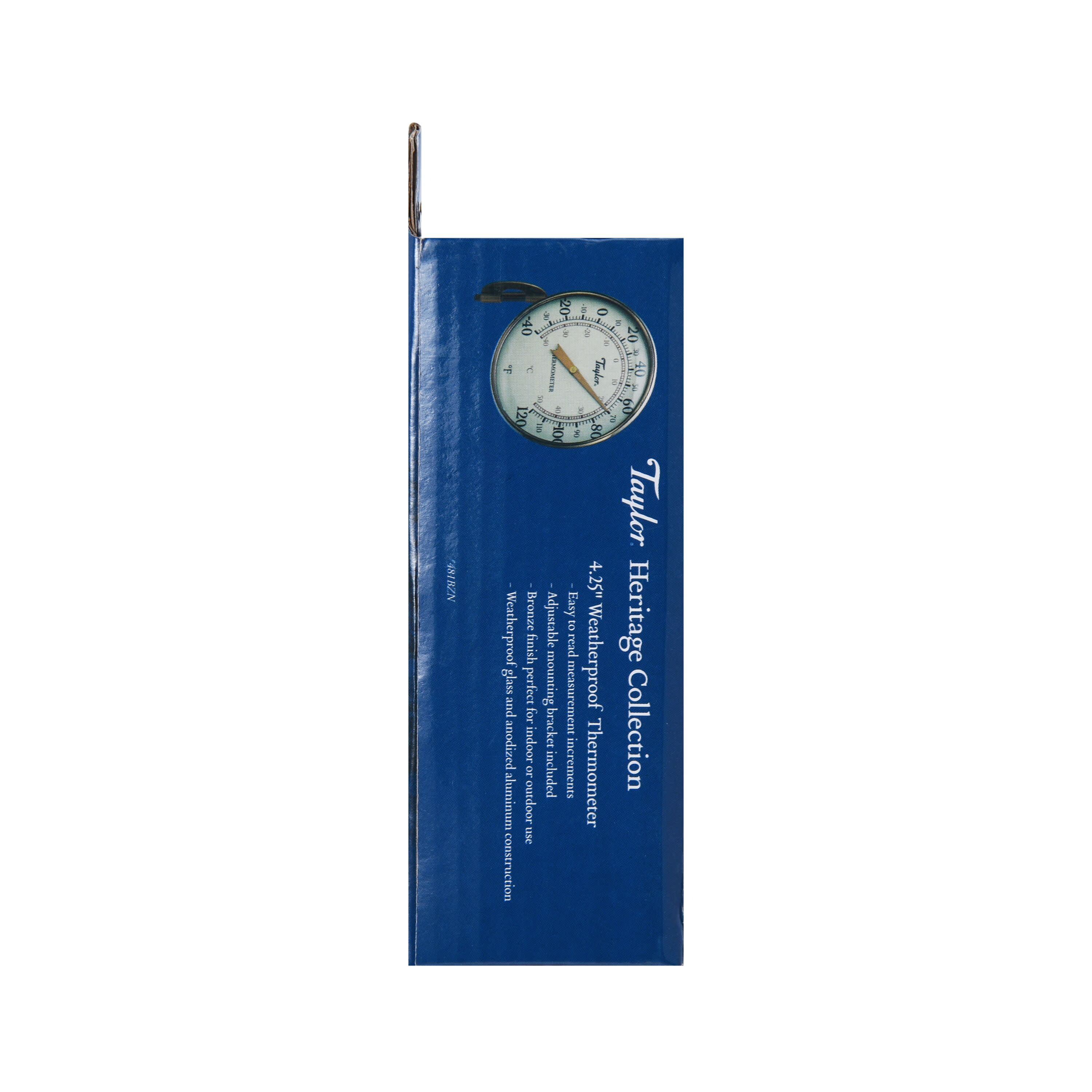 Taylor 4.25-inch Heritage Weatherproof Thermometer