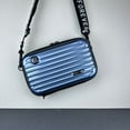 thumbnail image 1 of Coque Rigide Multifonctionnelle 7 Pouces Imperméable Hommes&Femmes Sac de Maquillage Lavage Petite Valise Rangement à Main pour Voyage Été Bleu Clair, 1 of 5