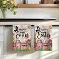 thumbnail image 7 of Spring Easter Gnomes Kitchen Towels Set of 2, Red Truck Colorful Eggs Botanical Absorbent Dish Towels for Kitchen, Microfiber Hand Towel, Quick Drying Tea Towel for Cleaning Decorative Dishcloths, 7 of 7