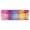 Colorful Watercolor Stripe, variant on Colorful Rainbow Tie Dye Spiral Pattern Kitchen Rug Mat,Kitchen Runner Rugs Non Skid Washable,Decorative Kitchen Floor Mats for Kitchen,Sink,Laundry,17"x47.2"