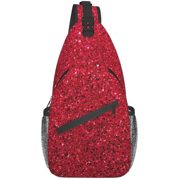 Glitter on sale sling bag