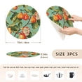 thumbnail image 2 of Fruit and Leaves Trivet Mats Woven Pot Holders 3Pcs Non-Slip Heat Resistant for Hot Pots Pans Pats, 2 of 6