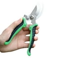 thumbnail image 6 of Pruning Shears for Gardening, 7.5 inch Garden Snips, Plant Scissor, Stainless Steel Garden Shear for Indoor and Outdoor Plants, Green, 6 of 9