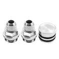 thumbnail image 1 of relayinert Block Plugs Engine Adapter Breather Fitting Blocks Adapters Fittings Accessory Black Red Vehicle Mountings Connector Silver, 1 of 6