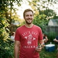 thumbnail image 4 of Mens Lets Get Crackin T Shirt Funny Fourth Of July Firecracker Tee for Guys Graphic Tees, 4 of 9