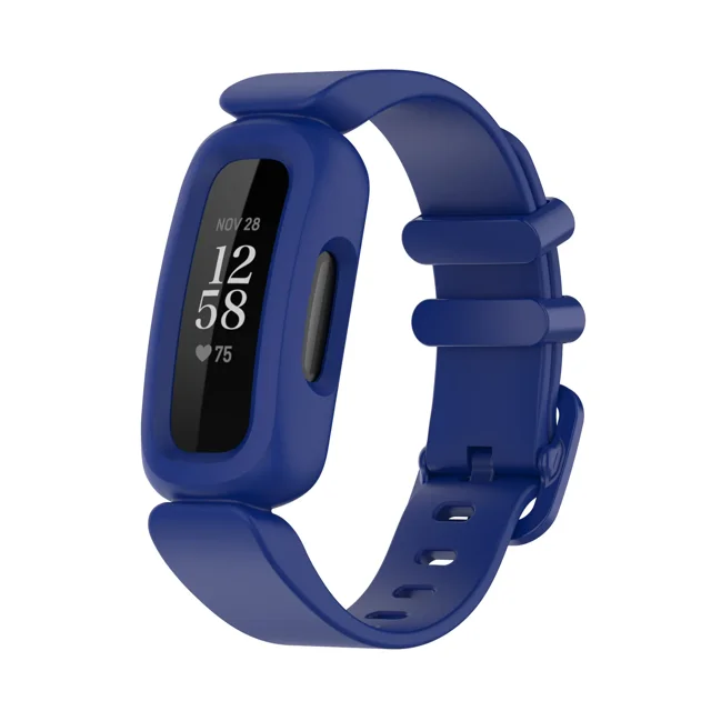 Silicone Replacement Smart Watch Band for Fitbit Ace 3/Inspire 2, Kids' Gel Strap, Model FBB0269, New