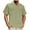 Green, variant on AHTJRT Mens Short Sleeve Cargo Shirt with Pockets Casual Summer Athletic Workout Basic Business T-Shirt Blouse Green 2XL
