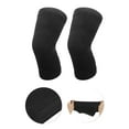 thumbnail image 2 of Unique Bargains 1 Pair Comfortable Knee Pads Medium Size Black, 2 of 6