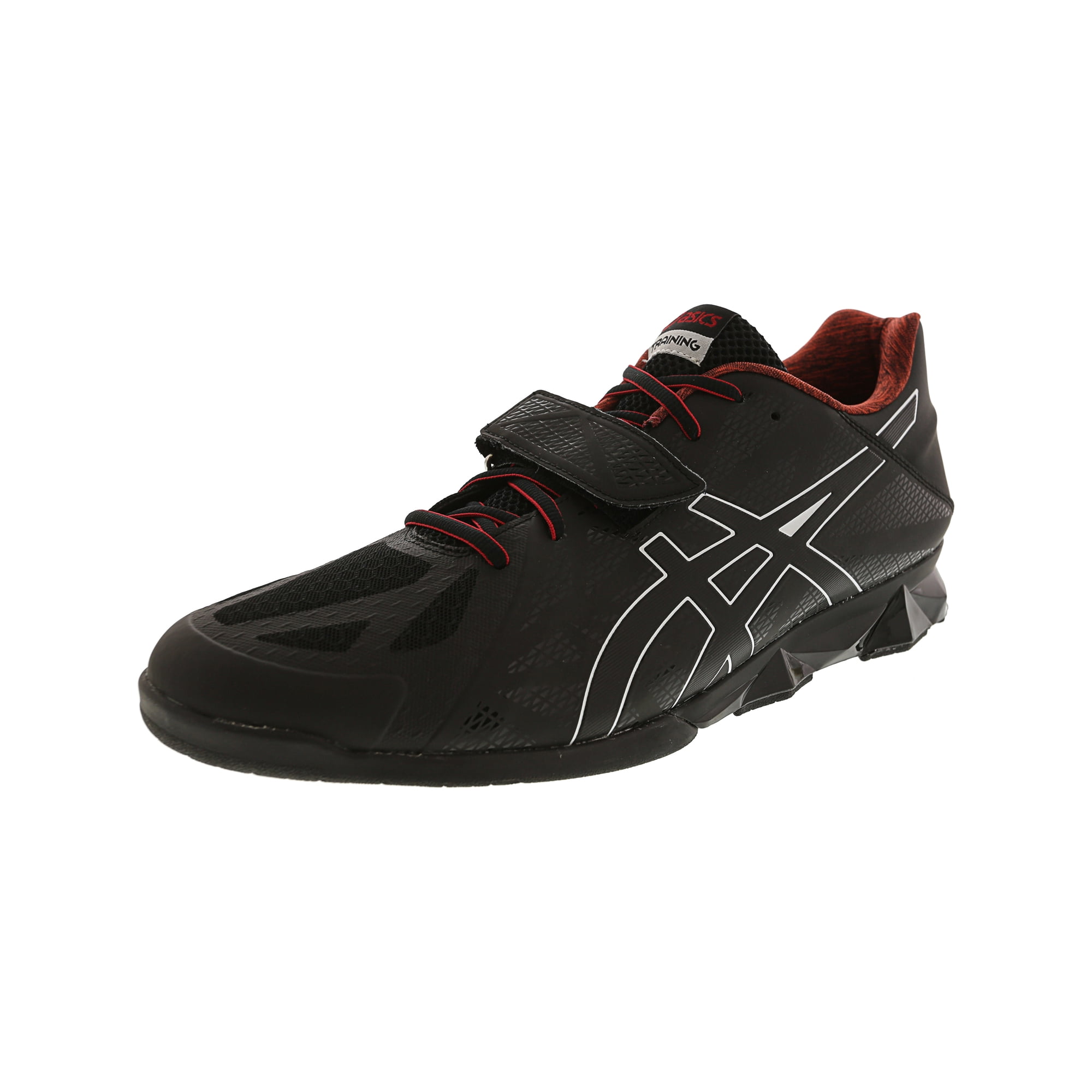 Asics Men s Lift Master Lite Black Onyx True Red Ankle High Running Shoe 12M Walmart