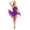 Purple, variant on Womens Chiffon Lyrical Dance Dress Leotard Ballet Dance Gymnastic Leotard Modern Contemporary Dancewear Green L