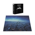 thumbnail image 3 of Ambesonne Paris Jigsaw Puzzle Durable Cardboard, Eiffel Tower Cityscape, 1000 pcs, Navy Blue, 3 of 5