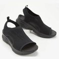 thumbnail image 2 of Sandales Orthopédiques Compensées pour Femmes pour Marche Décontractée Chaussures Plates à Bride Arrière, 2 of 4