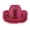 Hot Pink, variant on 9-15 Years Light Up Cowboy Hat for Kids Boys Girls Sparkly LED Flashing Western Disco Cowgirl Hats for Halloween Theme Birthday Party Hot Pink