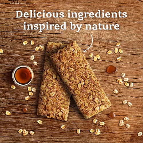 Nature Valley Crunchy Maple Syrup Cereal Bars Family Pack 10 x 42g, British Import (Pack of 3)